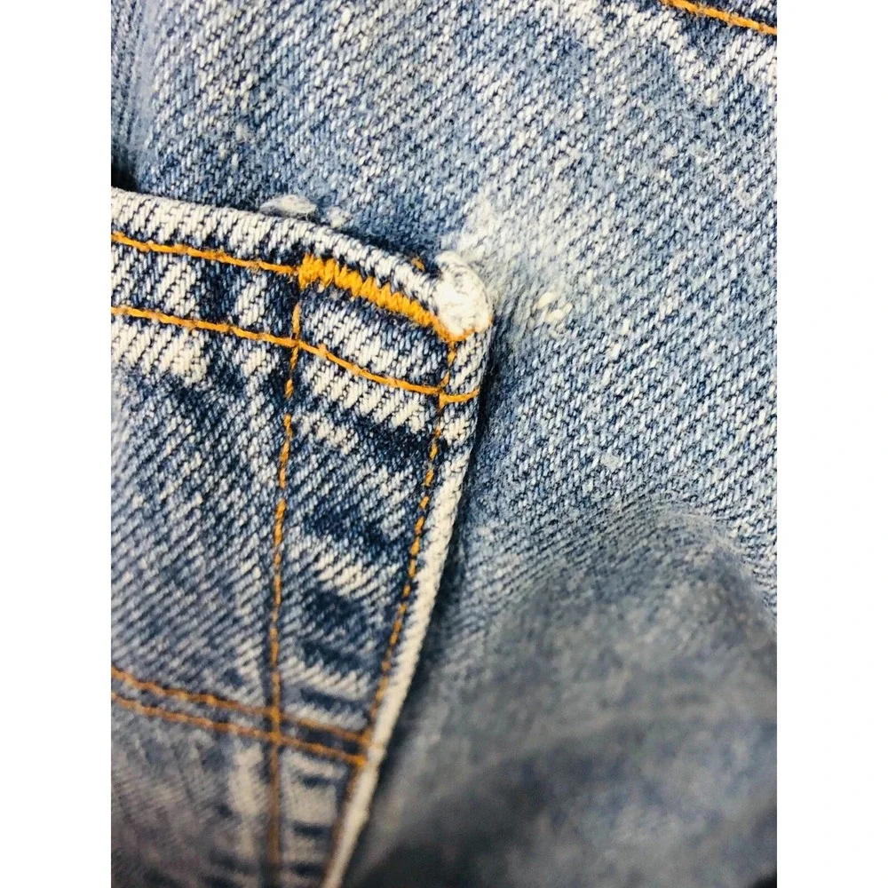 Levis 550 Mens 35 X 33 (Actual) Jeans Vintage Made In USA 100% Cotton Size 38